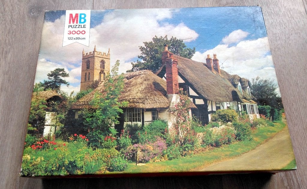 Puzzle 3000 stukjes MB Welford-on-Avon, Hobby en Vrije tijd, Ophalen of Verzenden, Meer dan 1500 stukjes, Gebruikt, Legpuzzel