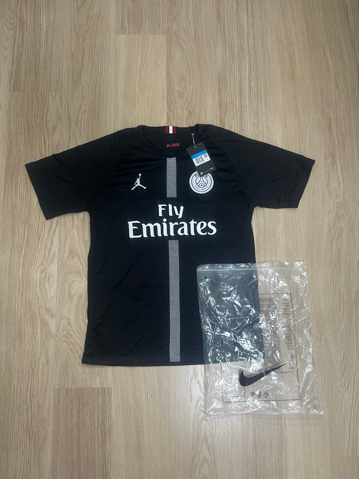 Paris Saint Germain, Maat 48/50 (M), Zwart, Ophalen of Verzenden, Zo goed als nieuw