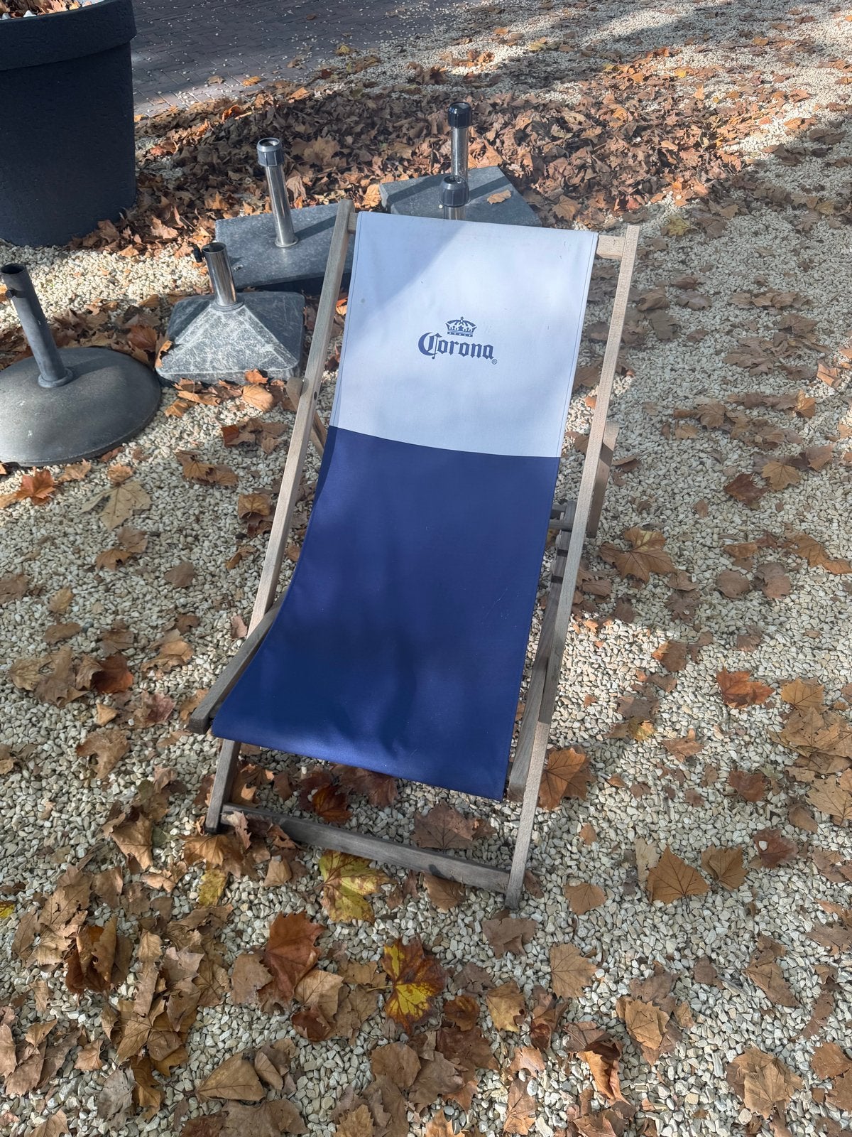 Corona strandstoel / ligstoel - Nieuw in doos, Ophalen, Nieuw, Hout, Inklapbaar
