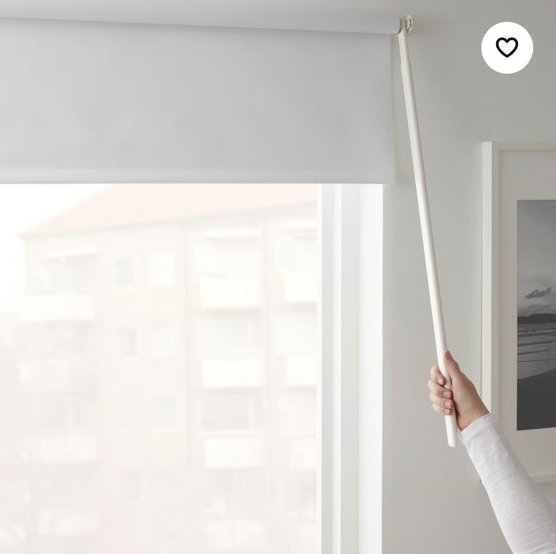 1 rolgordijn wit fridans ikea, Ophalen, Nieuw, Wit