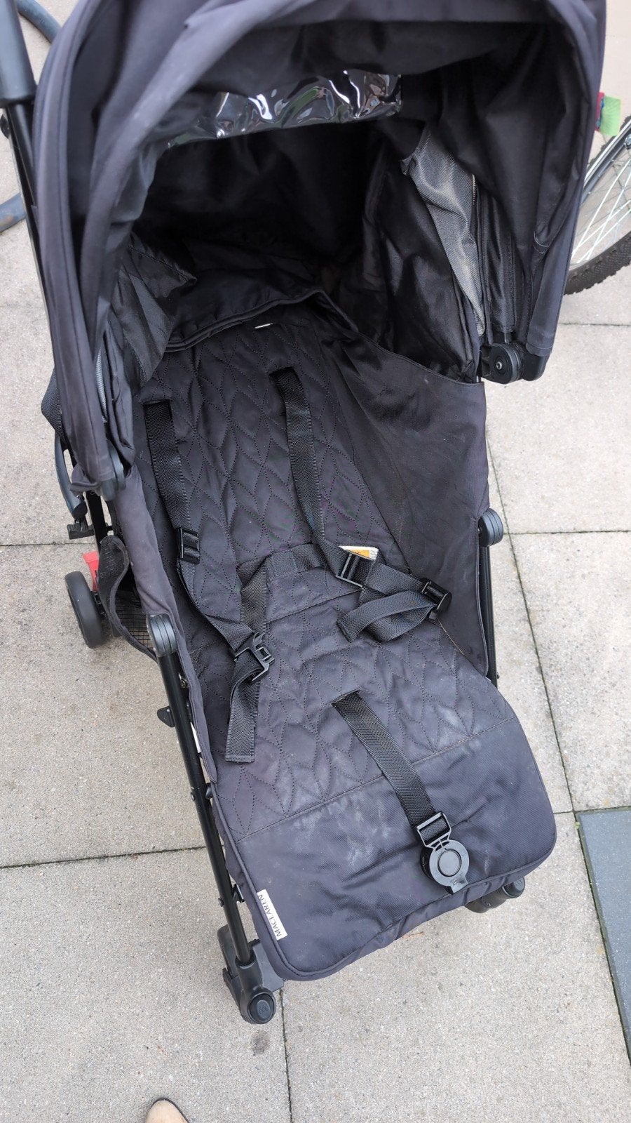 Maclaren Quest buggy - Zwart, Kinderen en Baby's, Ophalen, Gebruikt, Maclaren, Verstelbare rugleuning