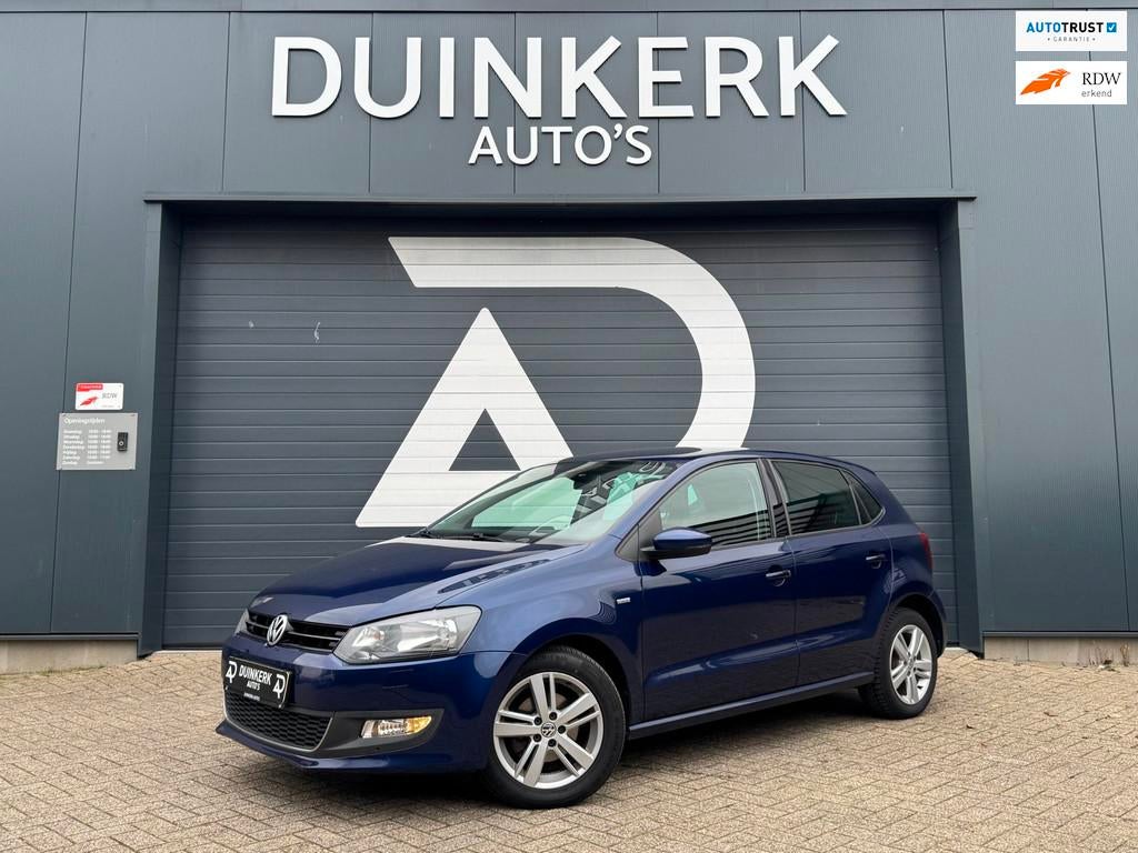 Volkswagen POLO 1.2 Easyline | Airco | Clima | Cruise contro, Auto's, Voorwielaandrijving, Euro 5, Blauw, 1198 cc