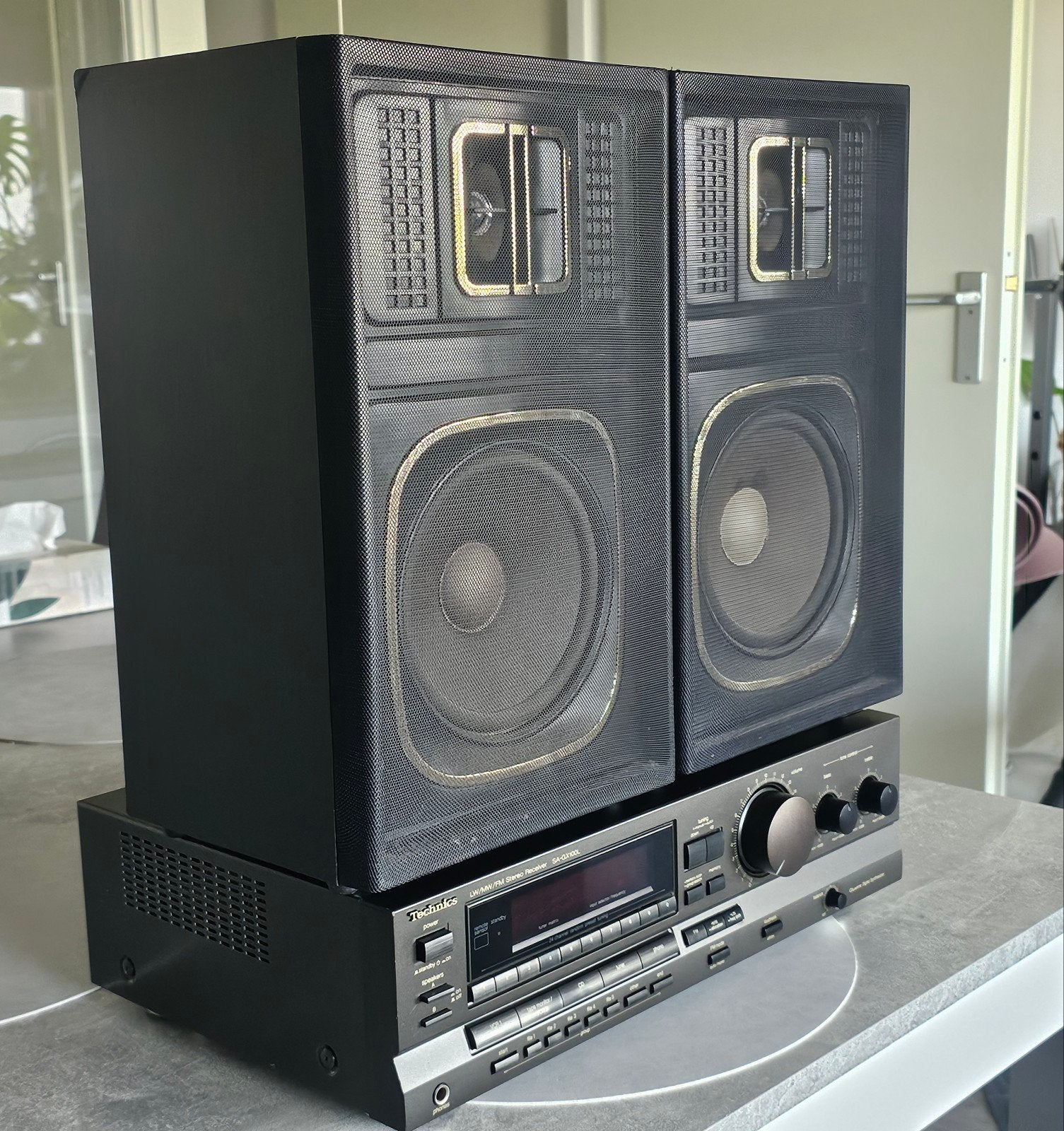 Technics SA-GX100L Made in Japan met de originele Siemens RL, Ophalen, Speakers, Overige merken