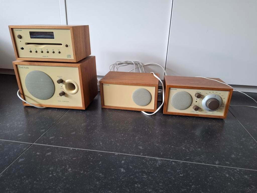 Tivoli Audio Muziekinstallatie met CD-speler en Radio, Tuner of Radio, Losse componenten, Zo goed als nieuw, Ophalen