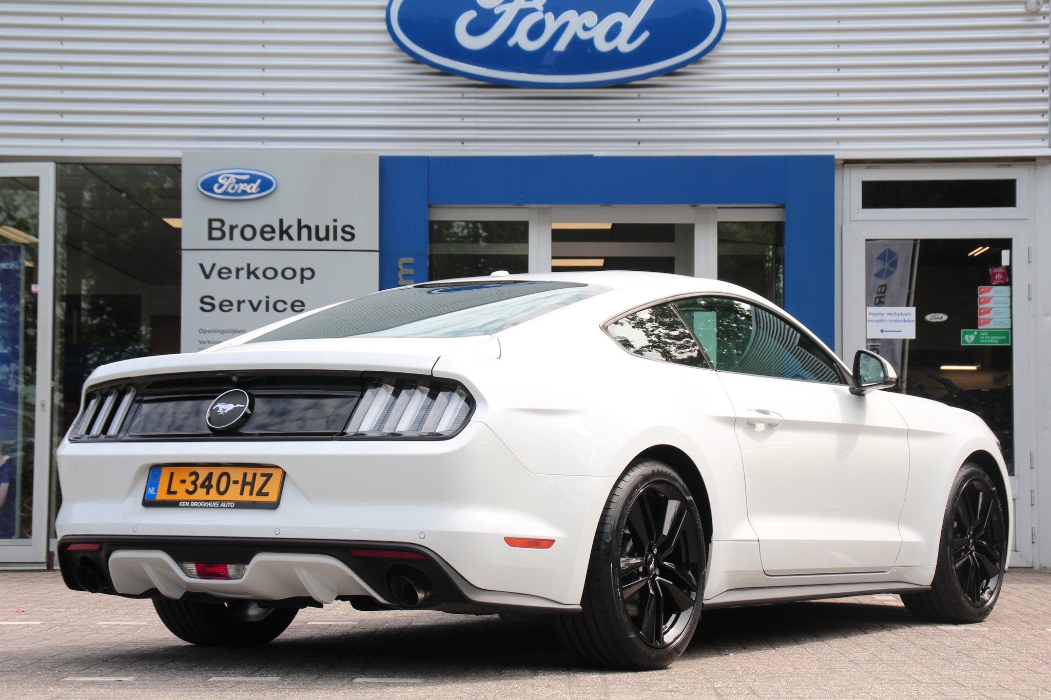 Ford Mustang Fastback 2.3EB, Auto's, 12 maanden, Achterwielaandrijving, Gebruikt, 4 stoelen