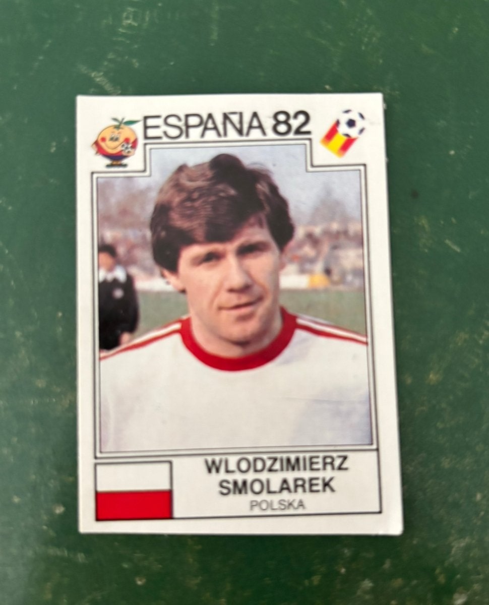 Panini plaatje Wlodzimierz Smolarek Polen WK 1982, Verzamelen, Sportartikelen en Voetbal, Ophalen of Verzenden, Zo goed als nieuw