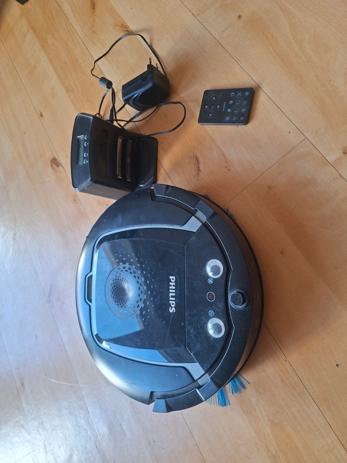Philips Robotstofzuiger Eddie - Zwart, Ophalen, Gebruikt, Philips, Robotstofzuiger