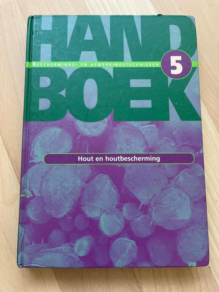 Handboek 5: Hout en houtbescherming, Ophalen of Verzenden, Gelezen, Overige onderwerpen