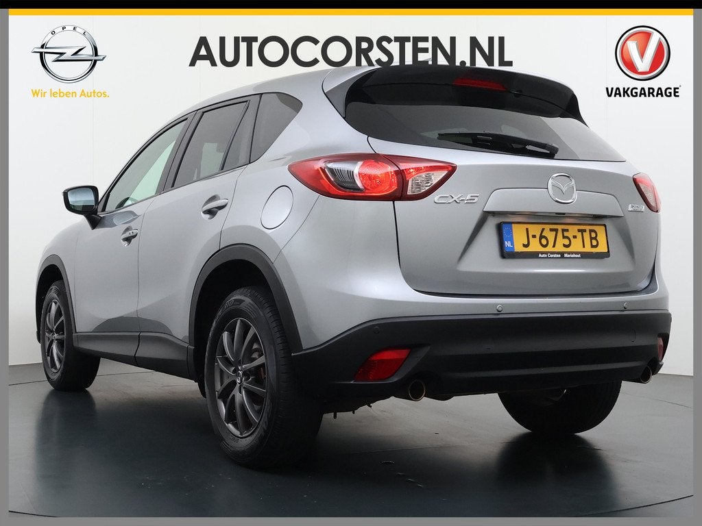 Mazda CX-5 2.0I 165PK Navi Stoelverwarming Ecc Bose®-Audio, Auto's, Voorwielaandrijving, Euro 5, Stof, Zwart