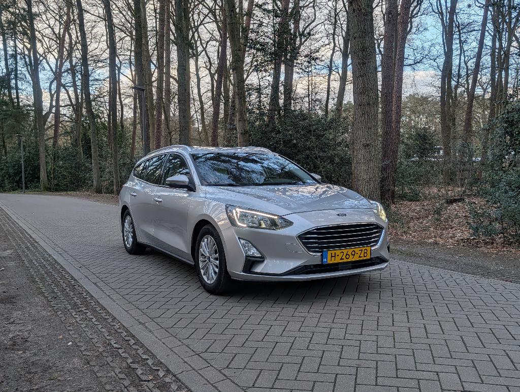 Ford Focus Wagon met ketting 2020 Titanium Business APK 2028, Auto's, Ford, 1283 kg, Origineel Nederlands, Stationwagon, Particulier