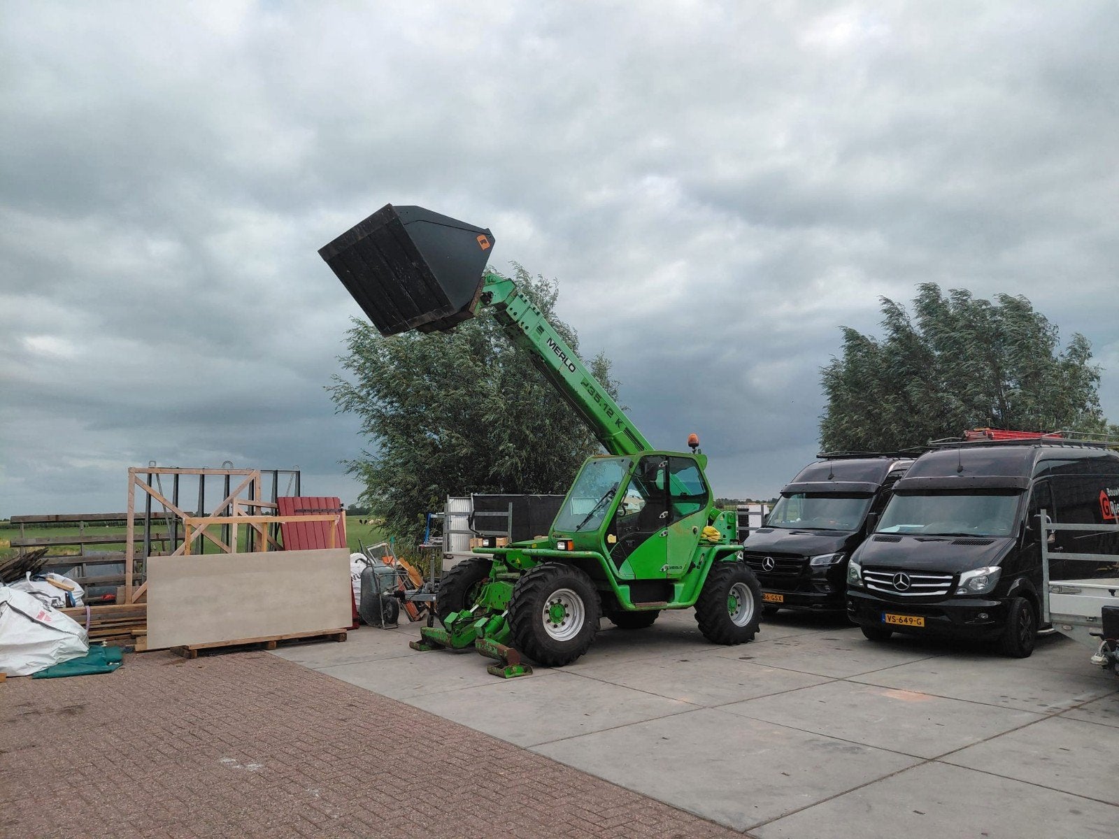 Merlo p36.12 K Panoramic verreiker goed werkende staat., Zakelijke goederen, Ophalen, Verreiker