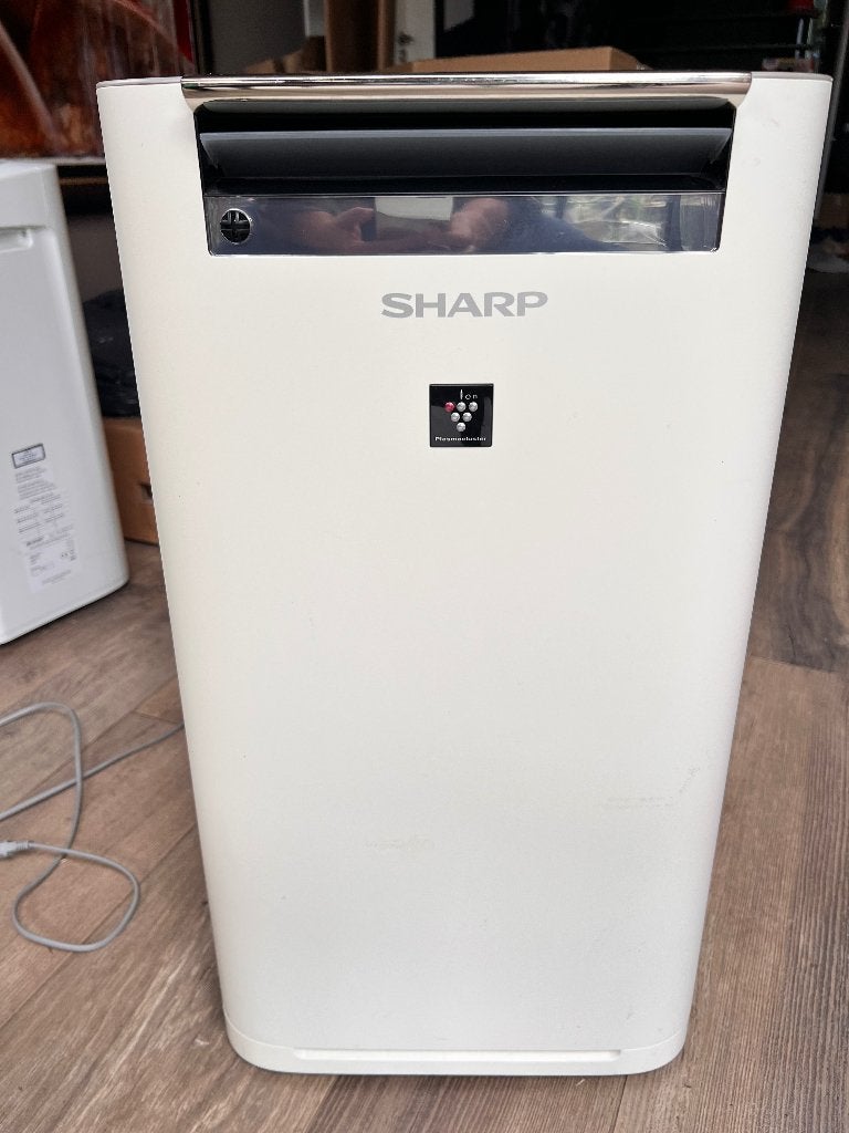 Sharp KC-G60EU-W Krachtige Luchtreiniger & Luchtbevochtiger, Ophalen, Zo goed als nieuw, Luchtbevochtiger
