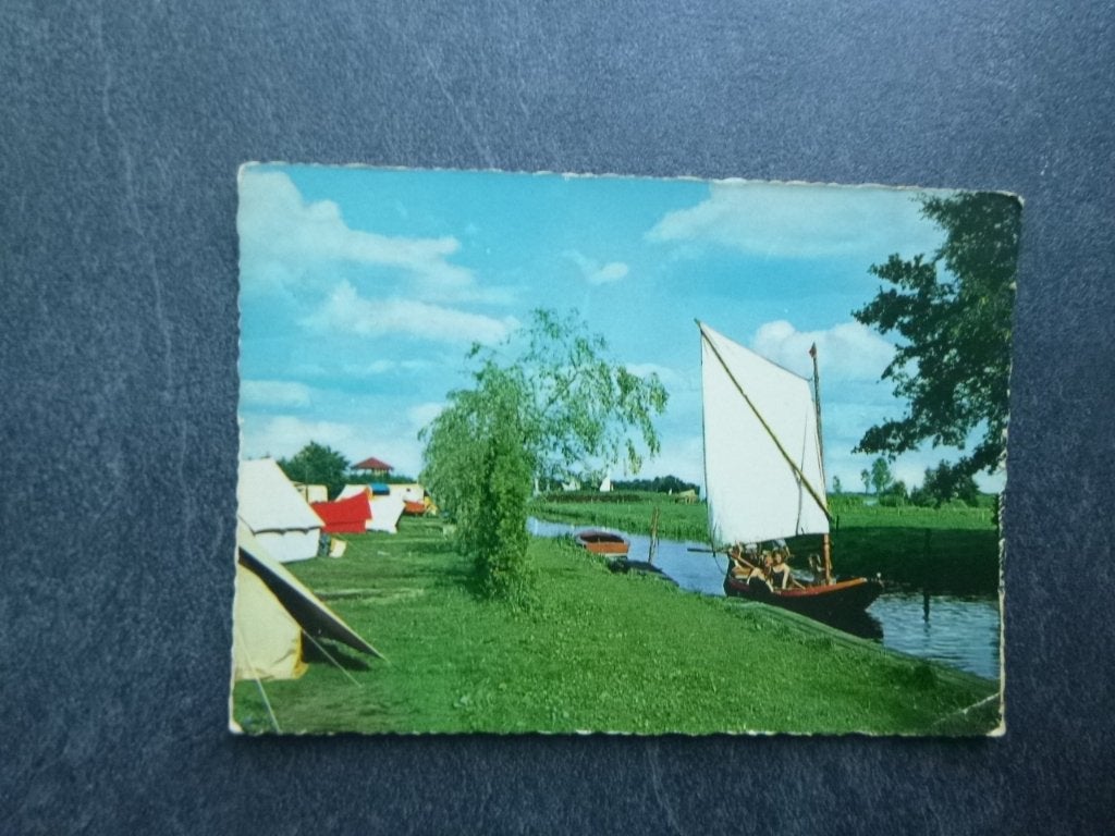 kamperen in Giethoorn, Verzenden, 1980 tot heden, Ongelopen, Overijssel