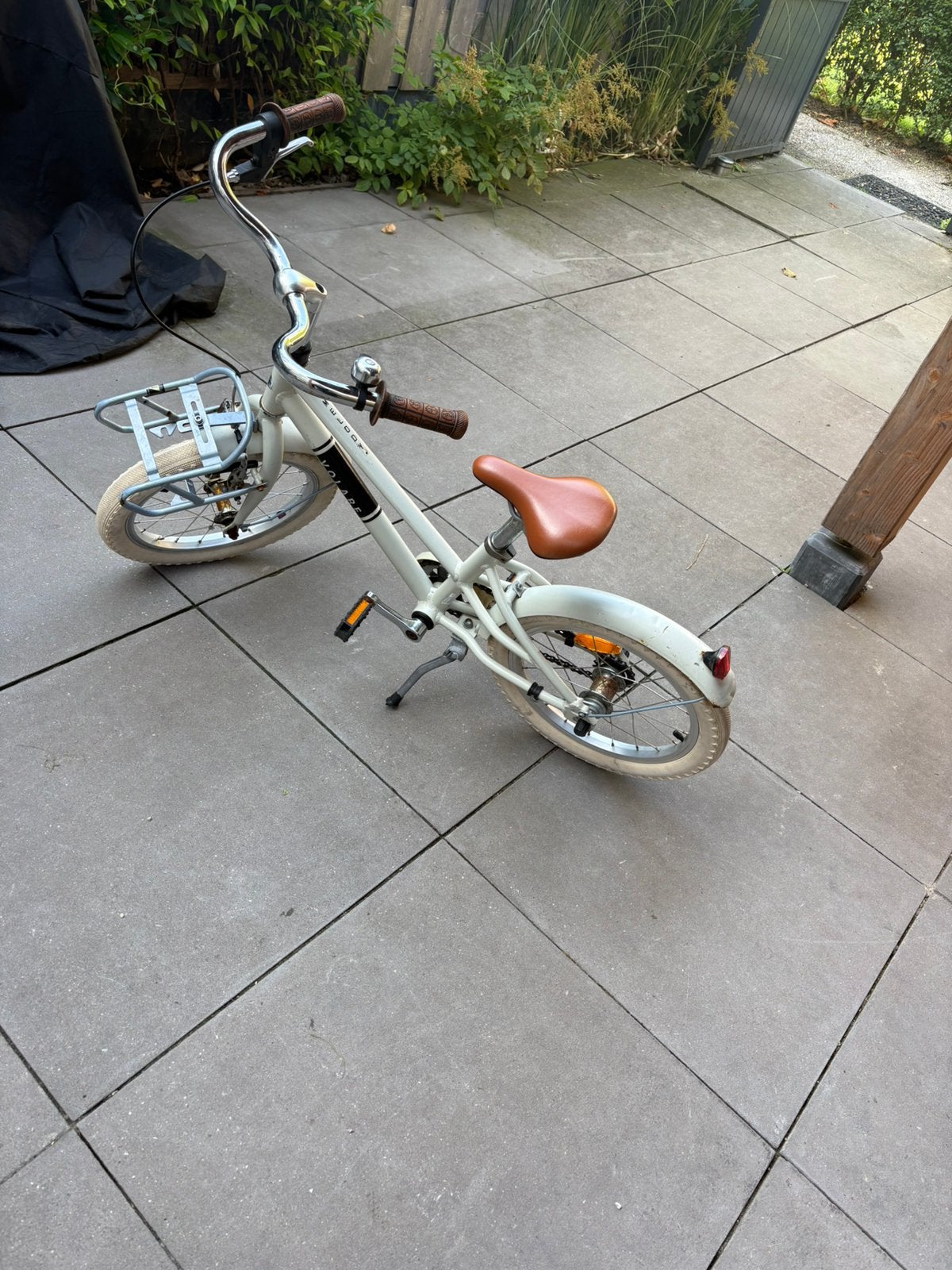 Meisjes fiets Volare, Fietsen en Brommers, Gebruikt, 16 tot 18 inch, Dames, Schijfrem