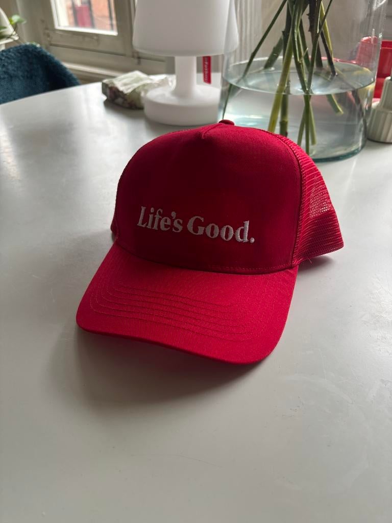 LG Electronics cap, Ophalen of Verzenden, Zo goed als nieuw, One size fits all, Pet