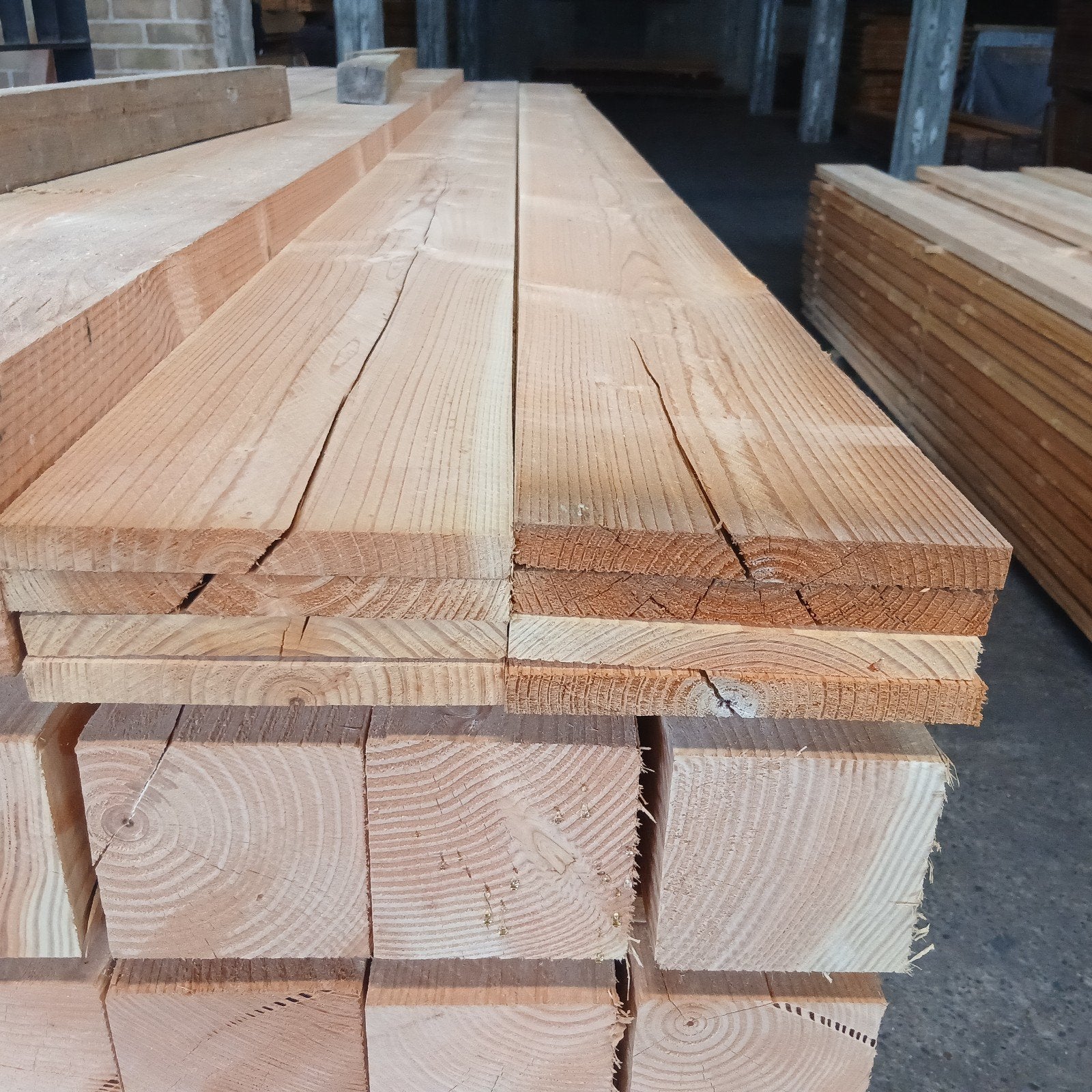 B-keus douglas planken, steigerplanken, tuinplanken 2x19,5cm, Tuin en Terras, Ophalen, Nieuw, 250 cm of meer, Planken