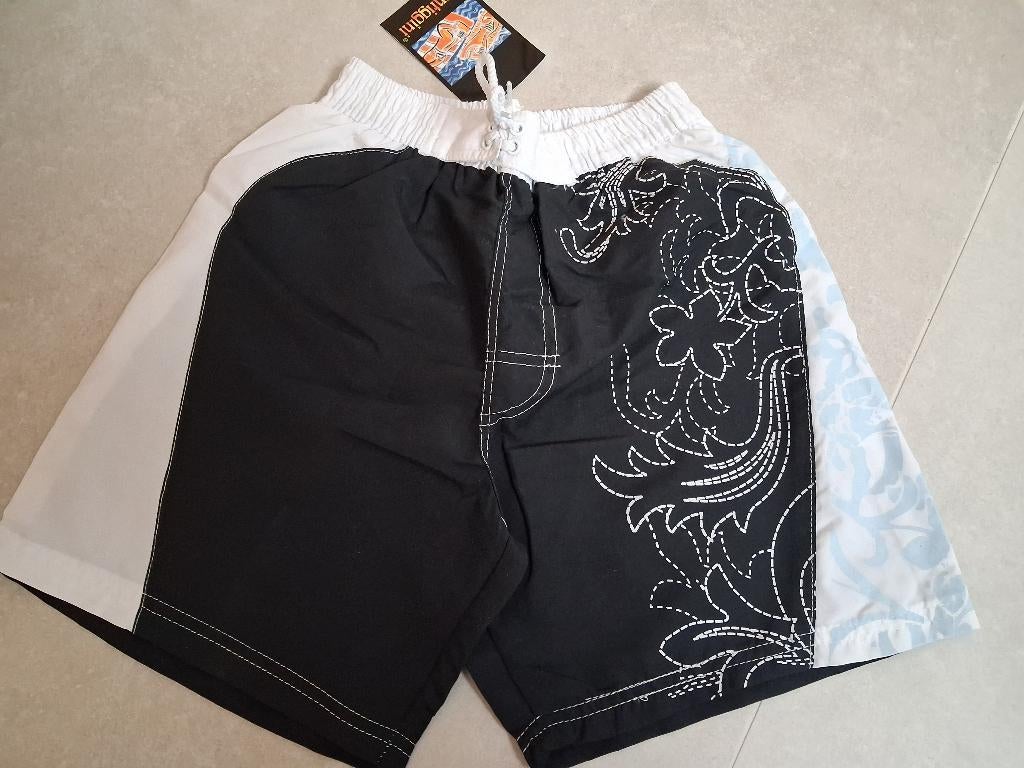 Nieuw! Zwart witte zwembroek Lentiggini maat 140, Lentiggini, Ophalen of Verzenden, Jongen, Nieuw