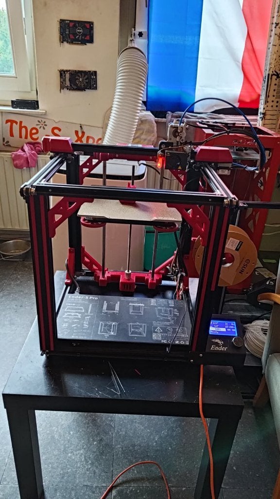 Ender 5 Pro met mooie upgrades!, Computers en Software, Ophalen, Creality Ender 5 Pro, Ingebouwde Wi-Fi, Zo goed als nieuw