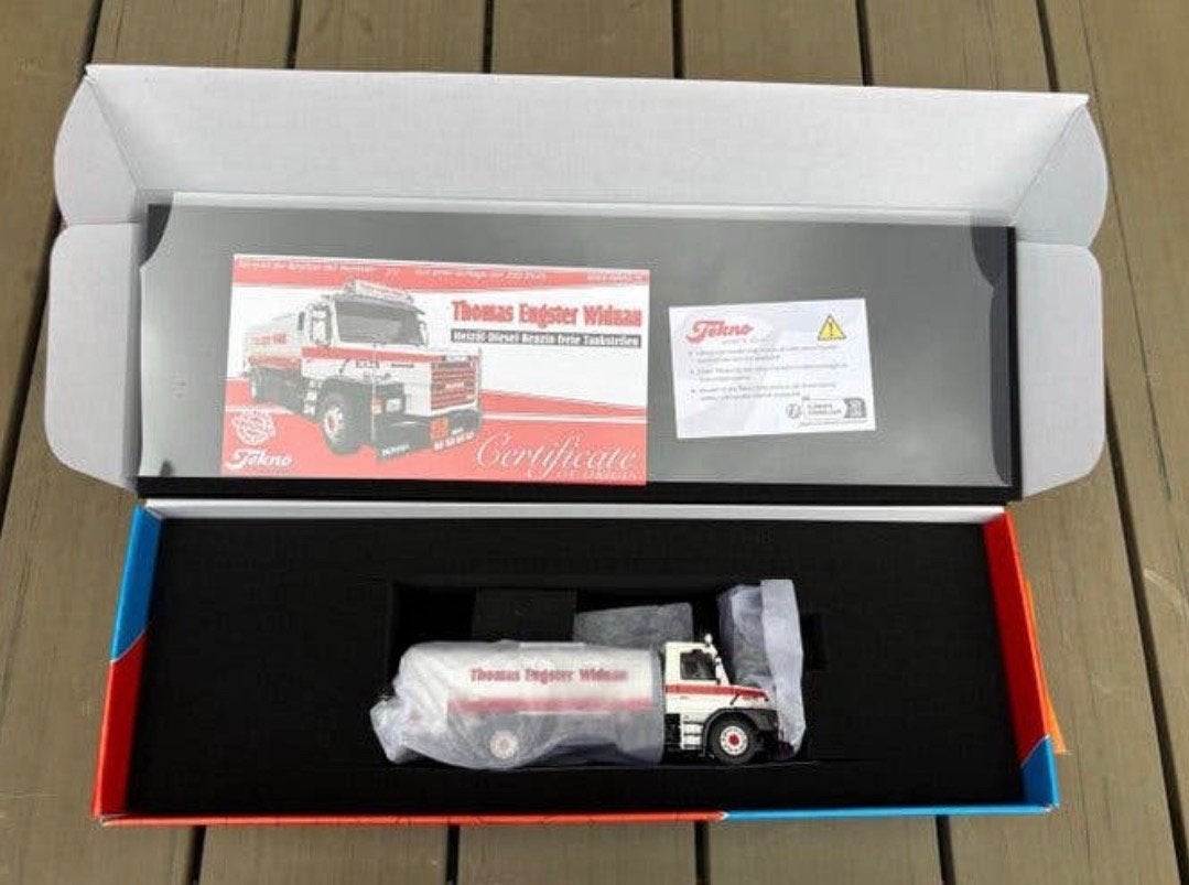 Tekno Thomas Eggert Widam Scania 143M 450 Trekker, Ophalen of Verzenden, Zo goed als nieuw, Bus of Vrachtwagen, Tekno