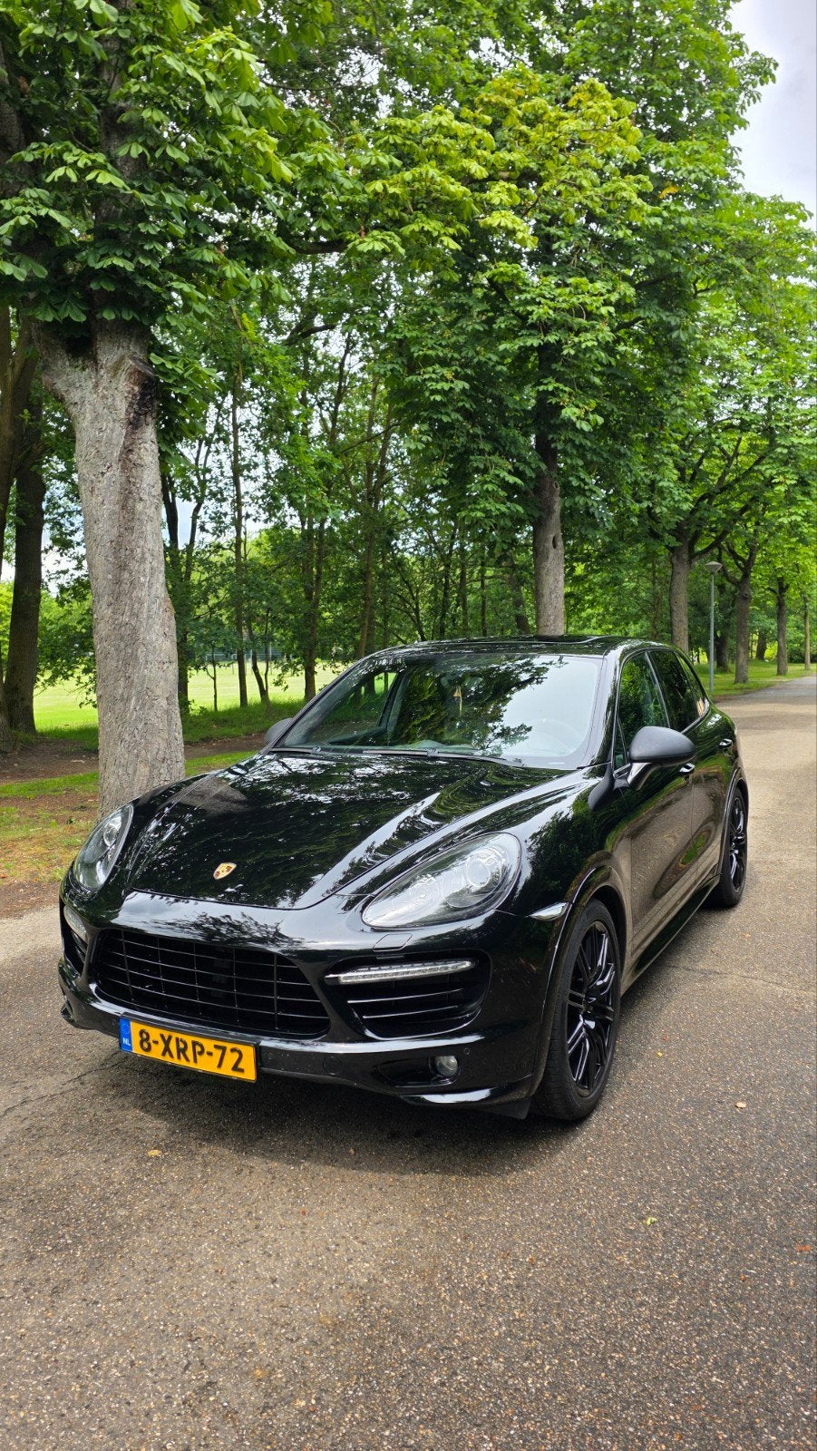 Porsche Cayenne 4.8 GTS Tiptronic S 2012 Zwart, Auto's, Automaat, Cayenne, 8 cilinders, 138 €/maand