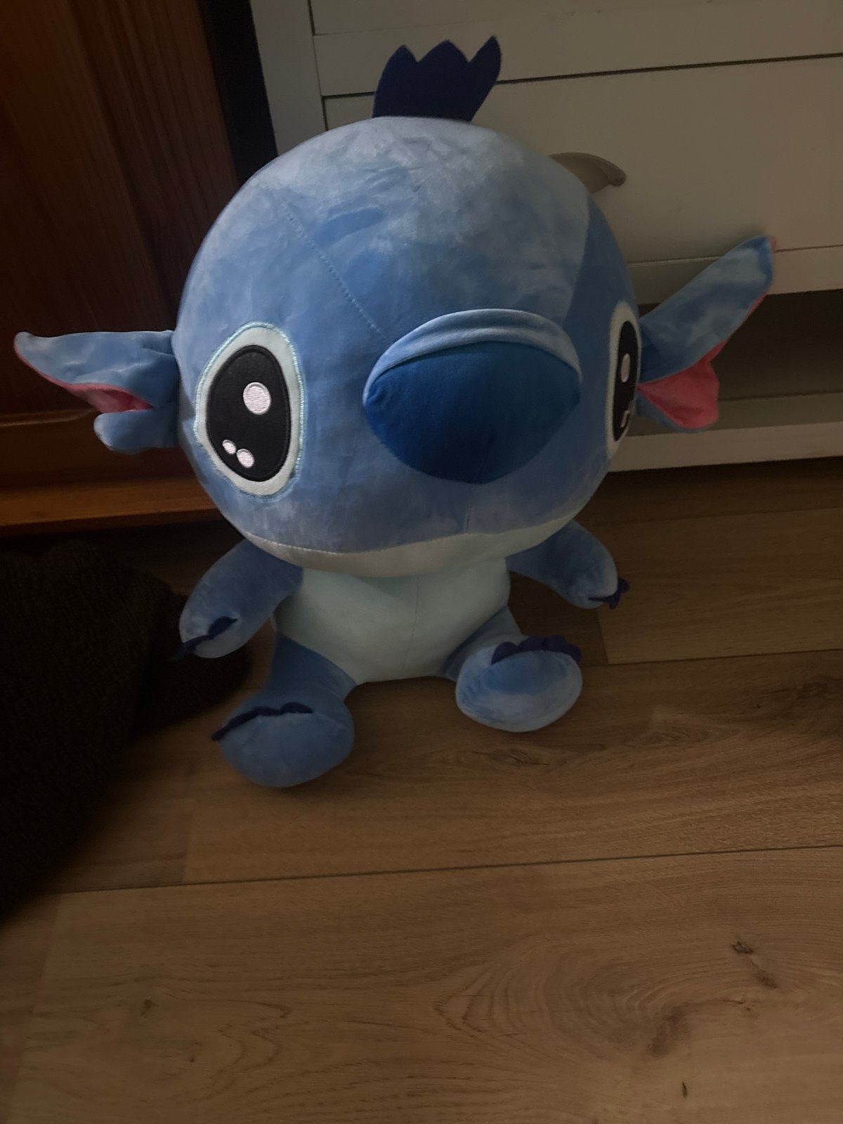 Grote Stitch Knuffel - Zo goed als nieuw, Overige merken, Disney, Overige typen, Blauw