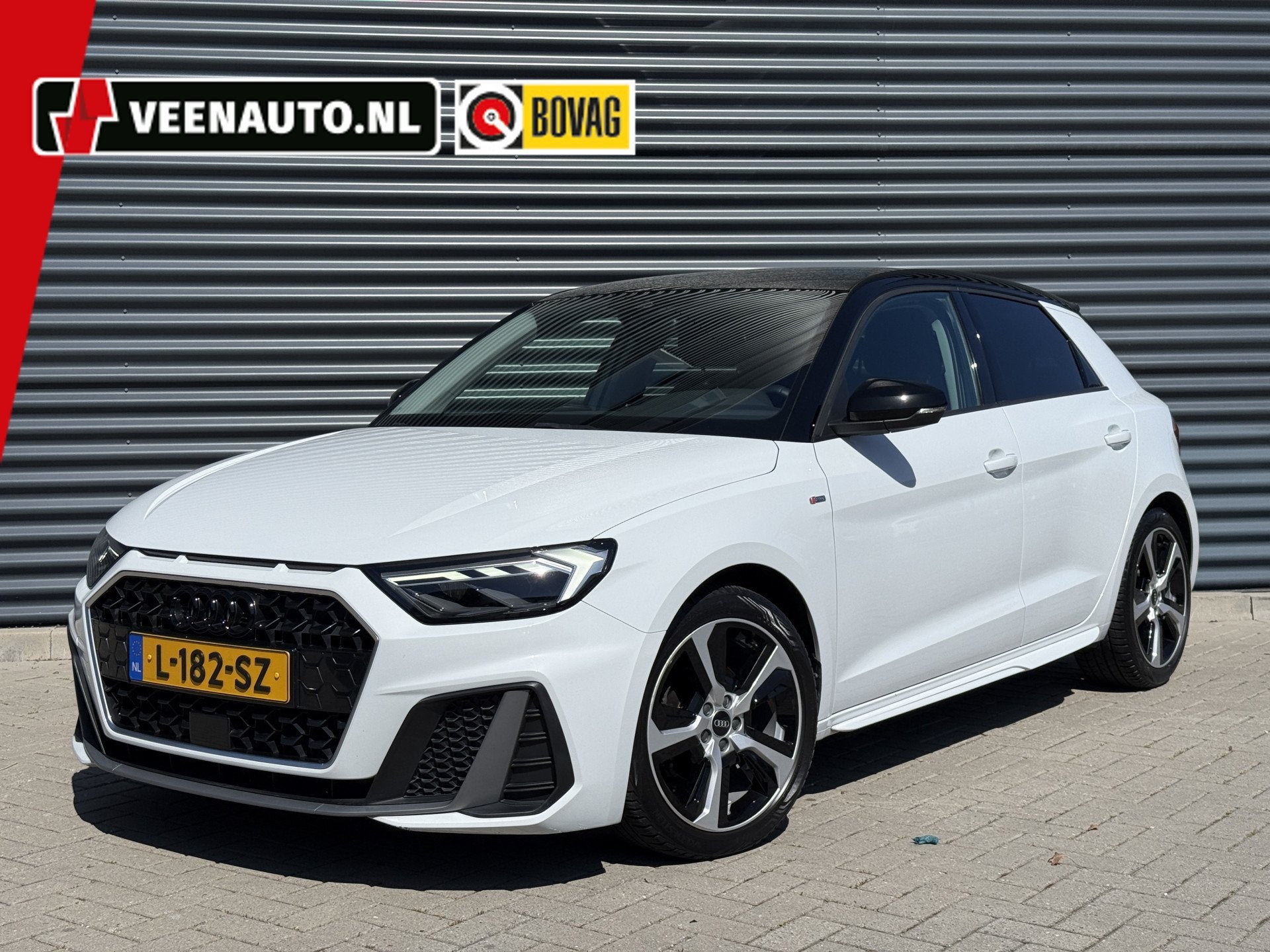 Audi A1 Sportback 30 TFSI S-LINE Matrix LED/Apple (bj 2021), Auto's, Audi, Voorwielaandrijving, Stof, Bedrijf, Handgeschakeld