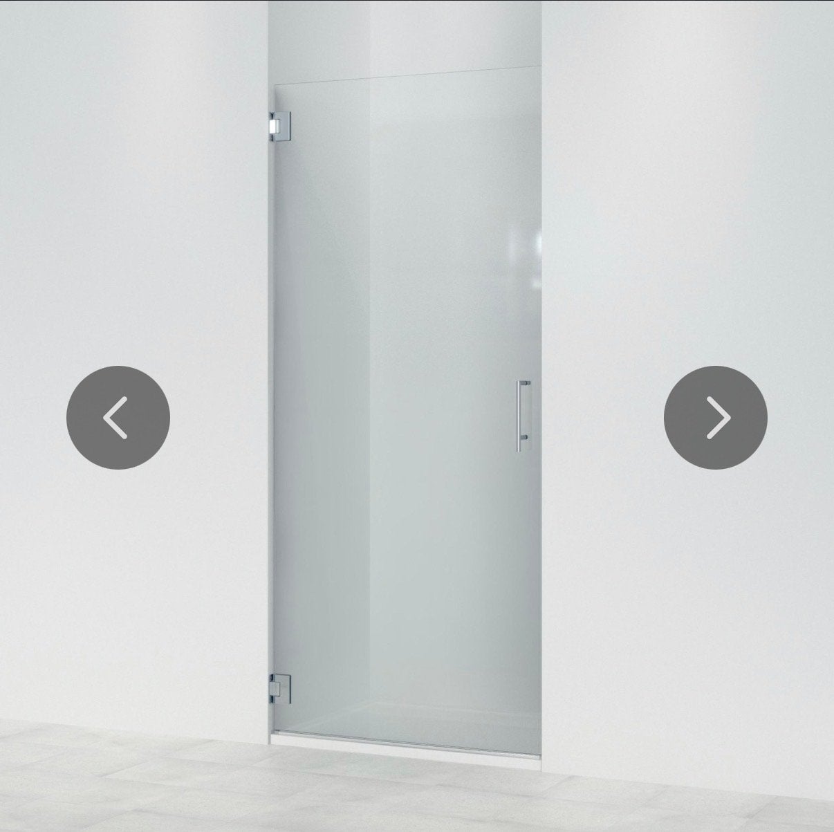 Douchedeur 90x200cm - met nieuwe rubbers, Ophalen, Zo goed als nieuw, Glas, Douche