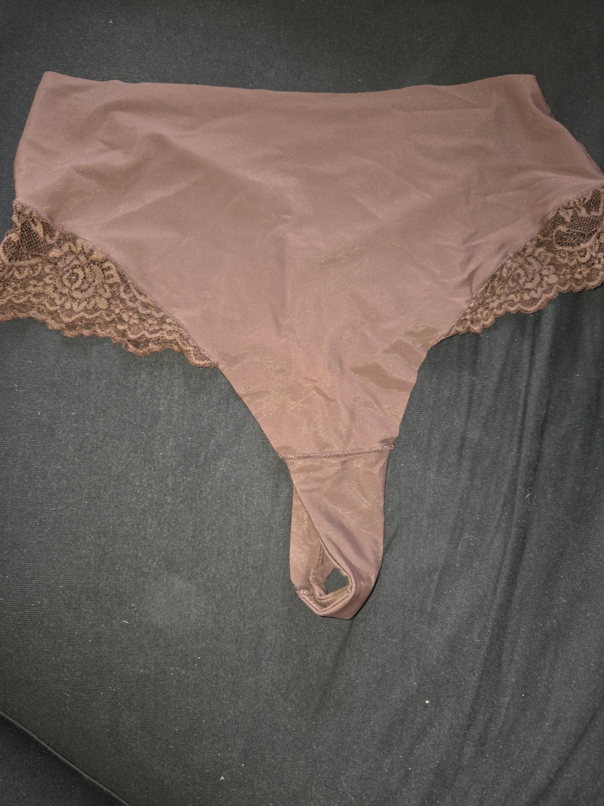 Nieuwe bruine string maat L, Ophalen of Verzenden, Bruin, String