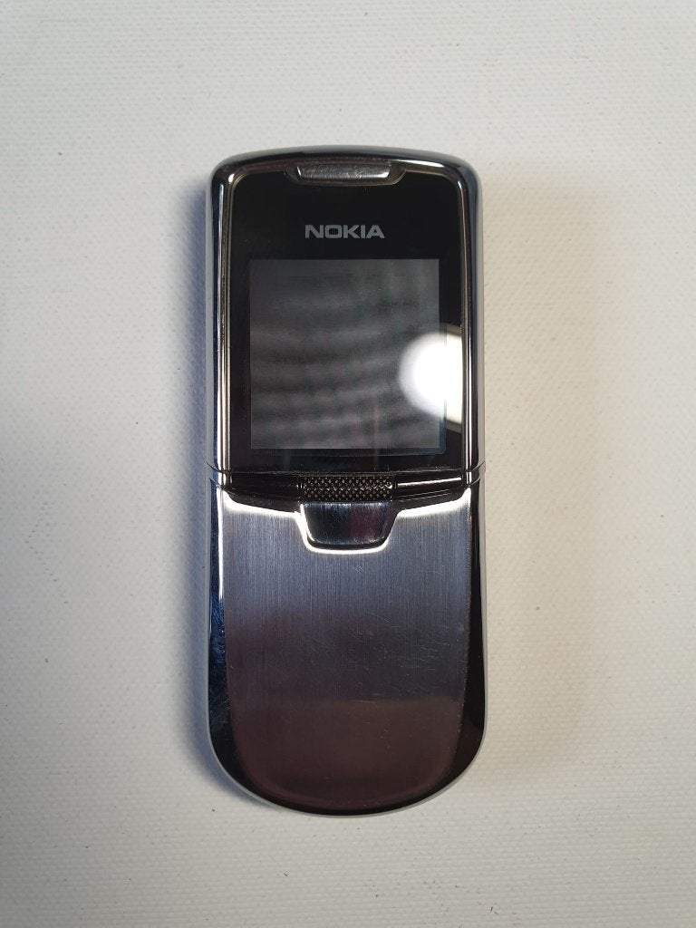 Vintage Nokia 8800 - roestvrijstaal mobiel 2005, Gebruikt, Geen camera, Fysiek toetsenbord, Ophalen of Verzenden