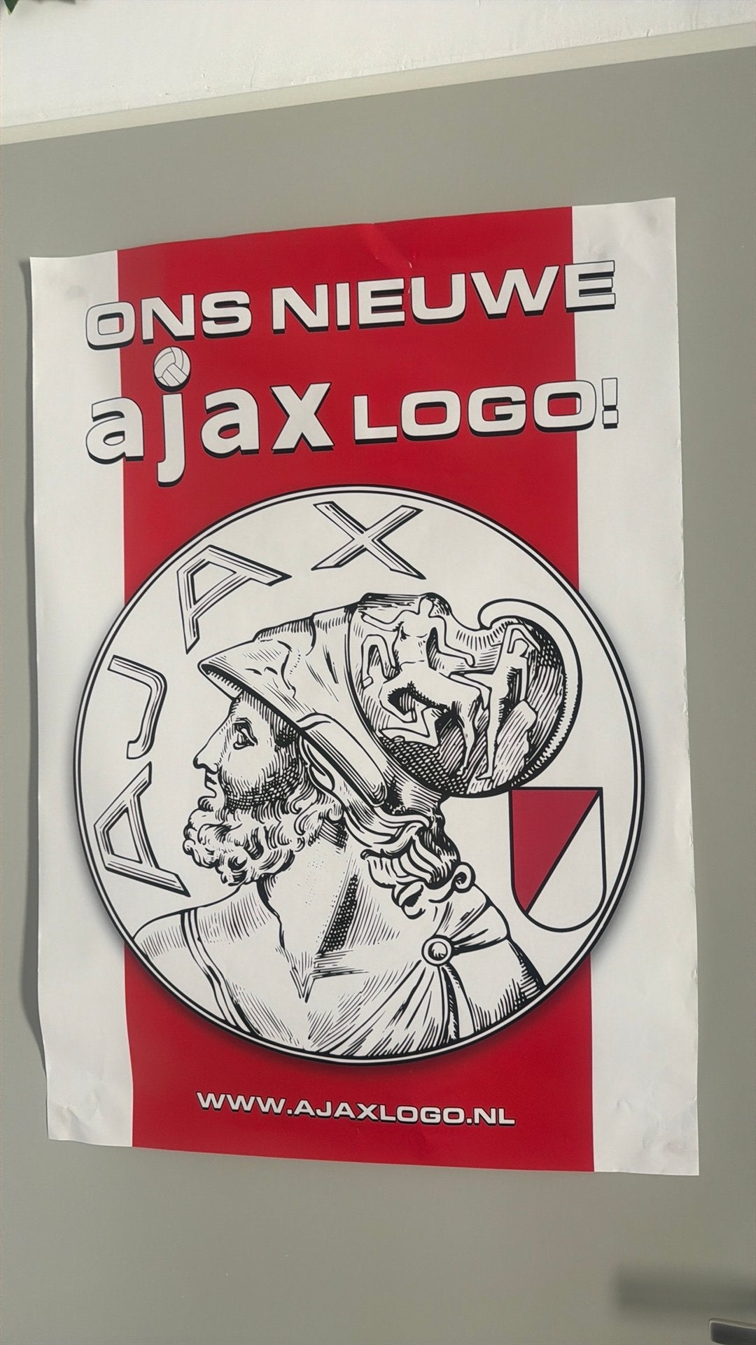 Ajax poster, Ophalen, Zo goed als nieuw, A1 t/m A3, Sport