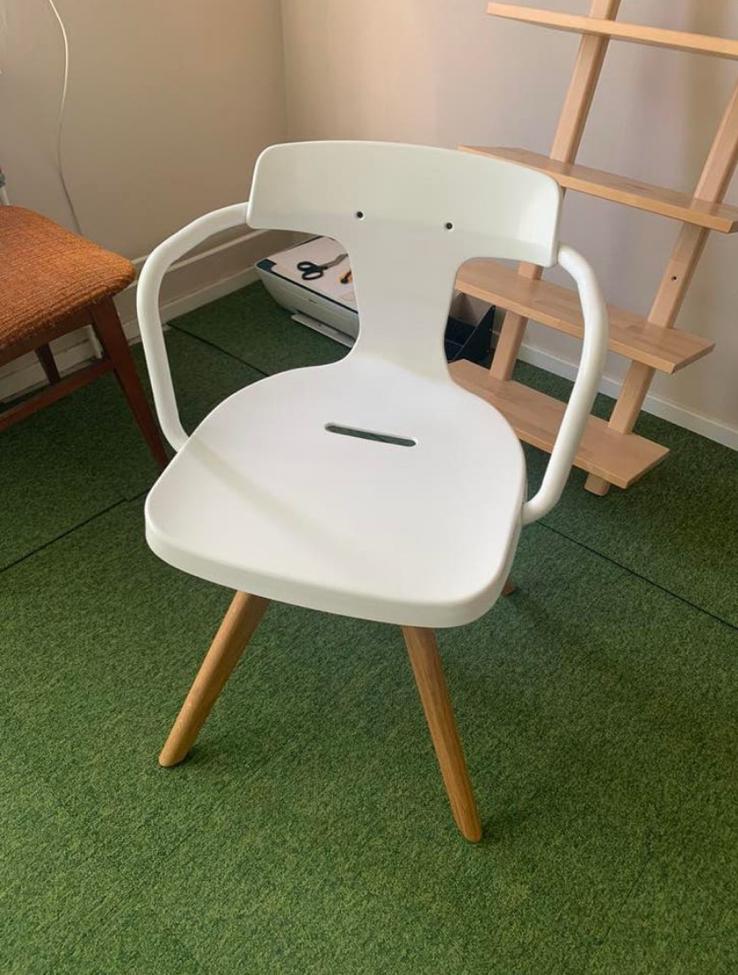 Tolix T14 (thuis)kantoor stoel, Huis en Inrichting, Stoelen, Ophalen, -, -, Zo goed als nieuw