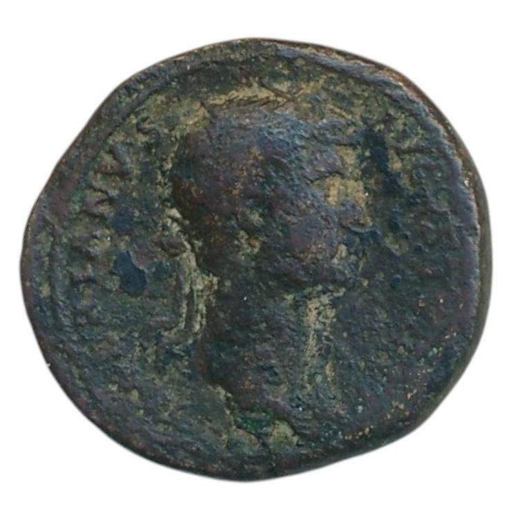 Romeinse Rijk Keizer Hadrianus As 117-138, Ophalen of Verzenden, Italië