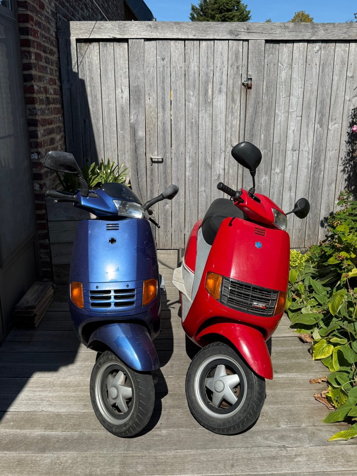 2x Piaggio Quartz 50cc LC met Duitse papieren, Ophalen, Gebruikt, Maximaal 45 km/u, 1 versnellingen