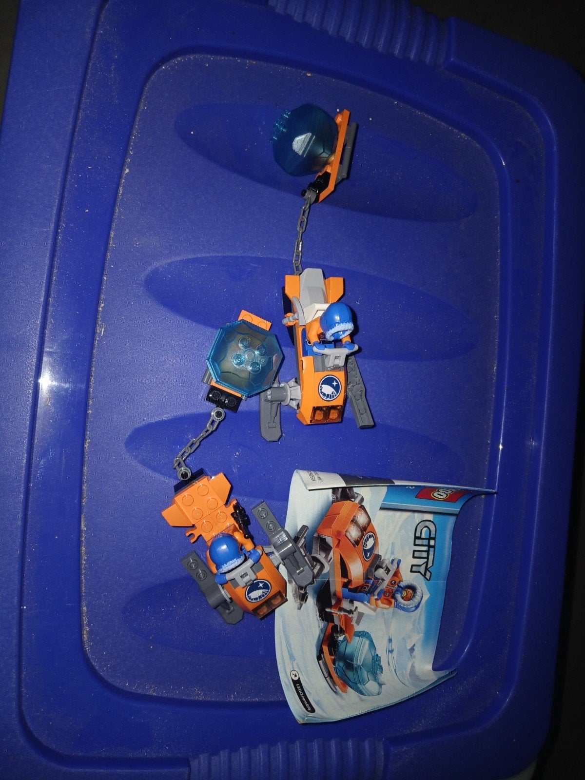 2x lego snow scooter 60032, Ophalen of Verzenden