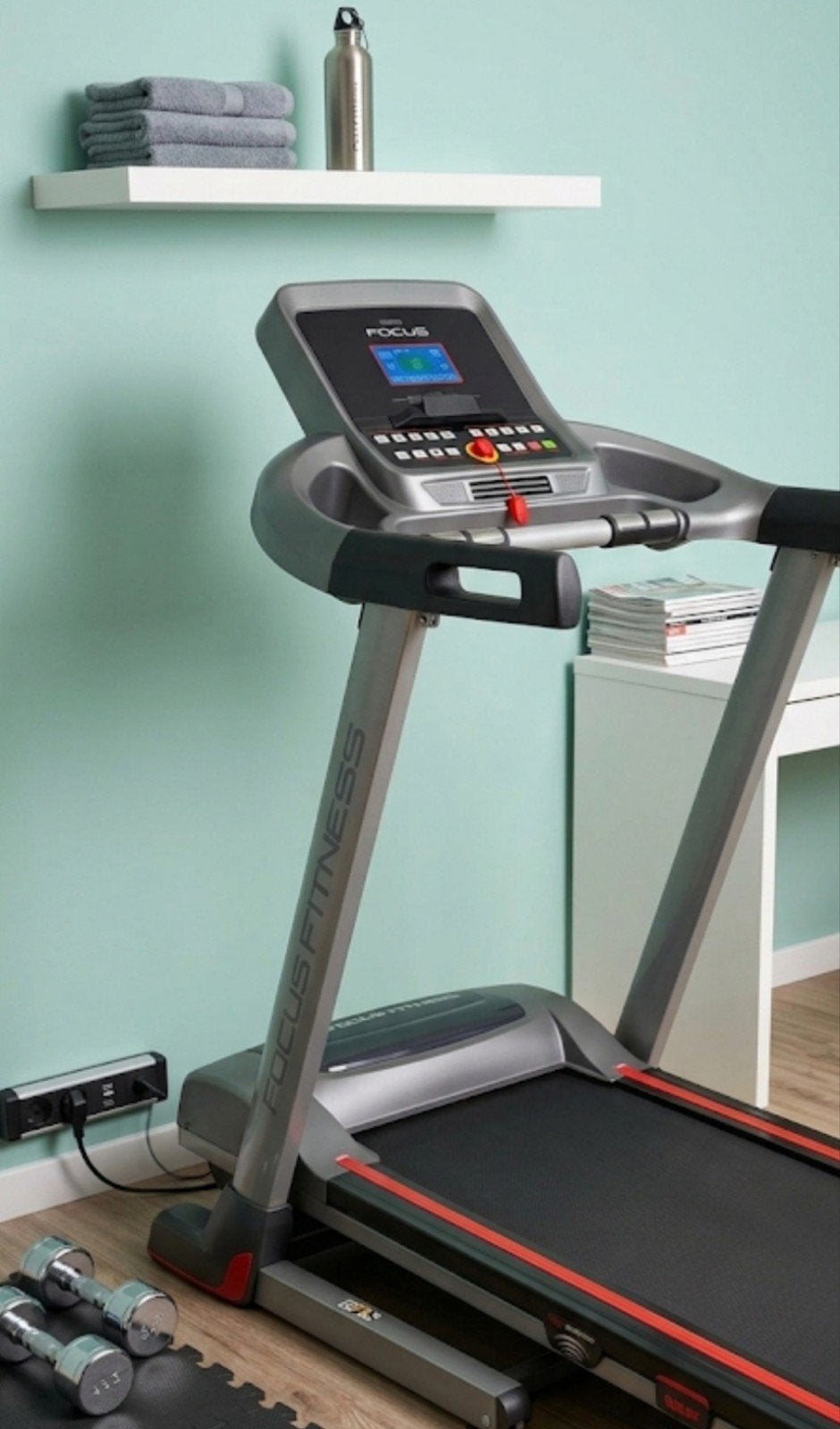 FOCUS FITNESS Jet 5 Loopband, heeft net onderhoud gehad, Sport en Fitness, Fitnessmaterialen, Ophalen, Zo goed als nieuw, Overige typen