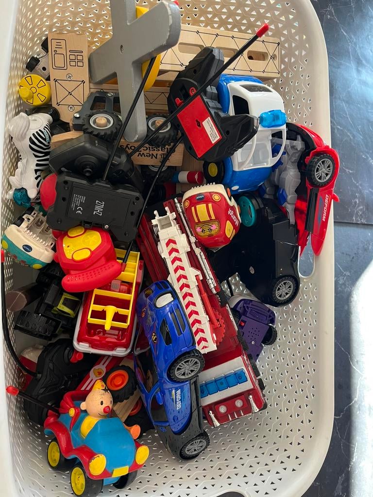 Grote mand vol autos, Ophalen, Zo goed als nieuw, Handmatig, Overige merken