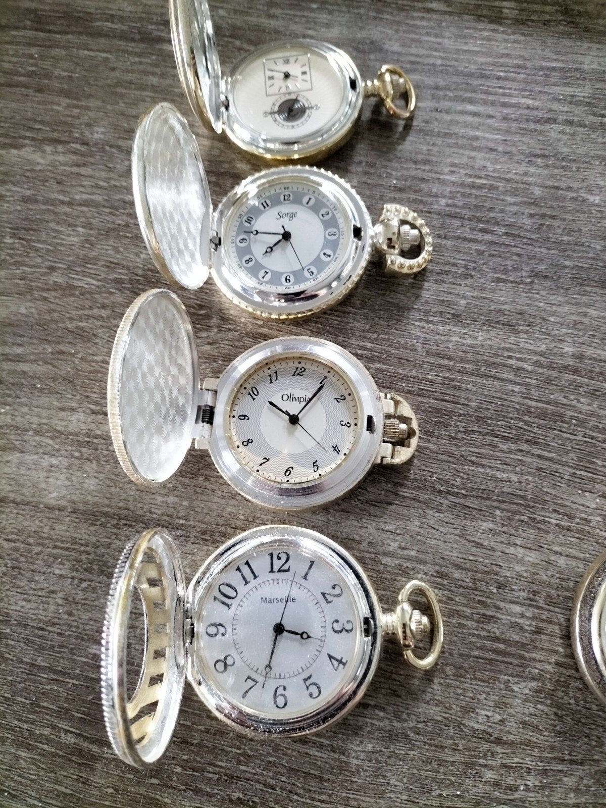 12 Diverse collectie zakhorloges - Vintage stijl, Overige merken, Overige materialen, Zakhorloge, Verzenden