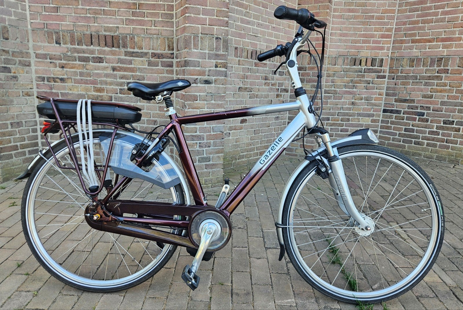 Gazelle Orange C8 Elektrische Fiets, 51 tot 55 cm, Ophalen, Zo goed als nieuw, Gazelle