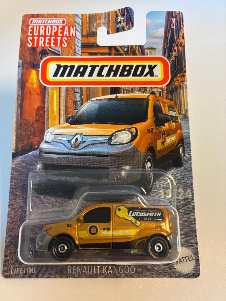 89738: Renault Kangoo - Locksmith - Matchbox, Nieuw, Ophalen of Verzenden, Gondel 1, 1186MJ Amstelveen, Service.nl@mattel.com