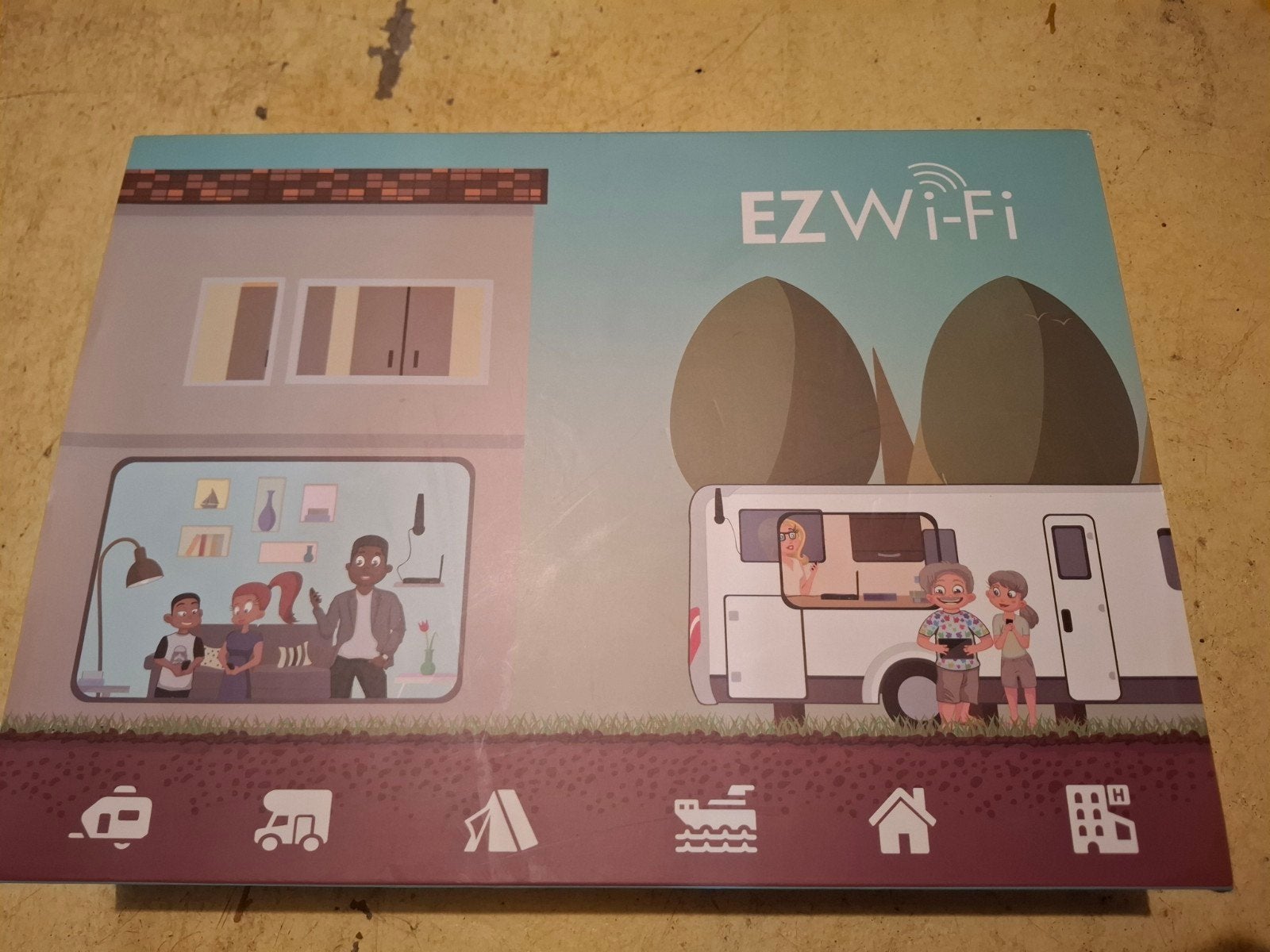 EZ Wi-Fi Hotspot Extender EZ511(V5) - Nieuw in doos, Ophalen of Verzenden, Nieuw, Router, EZ Wi-Fi