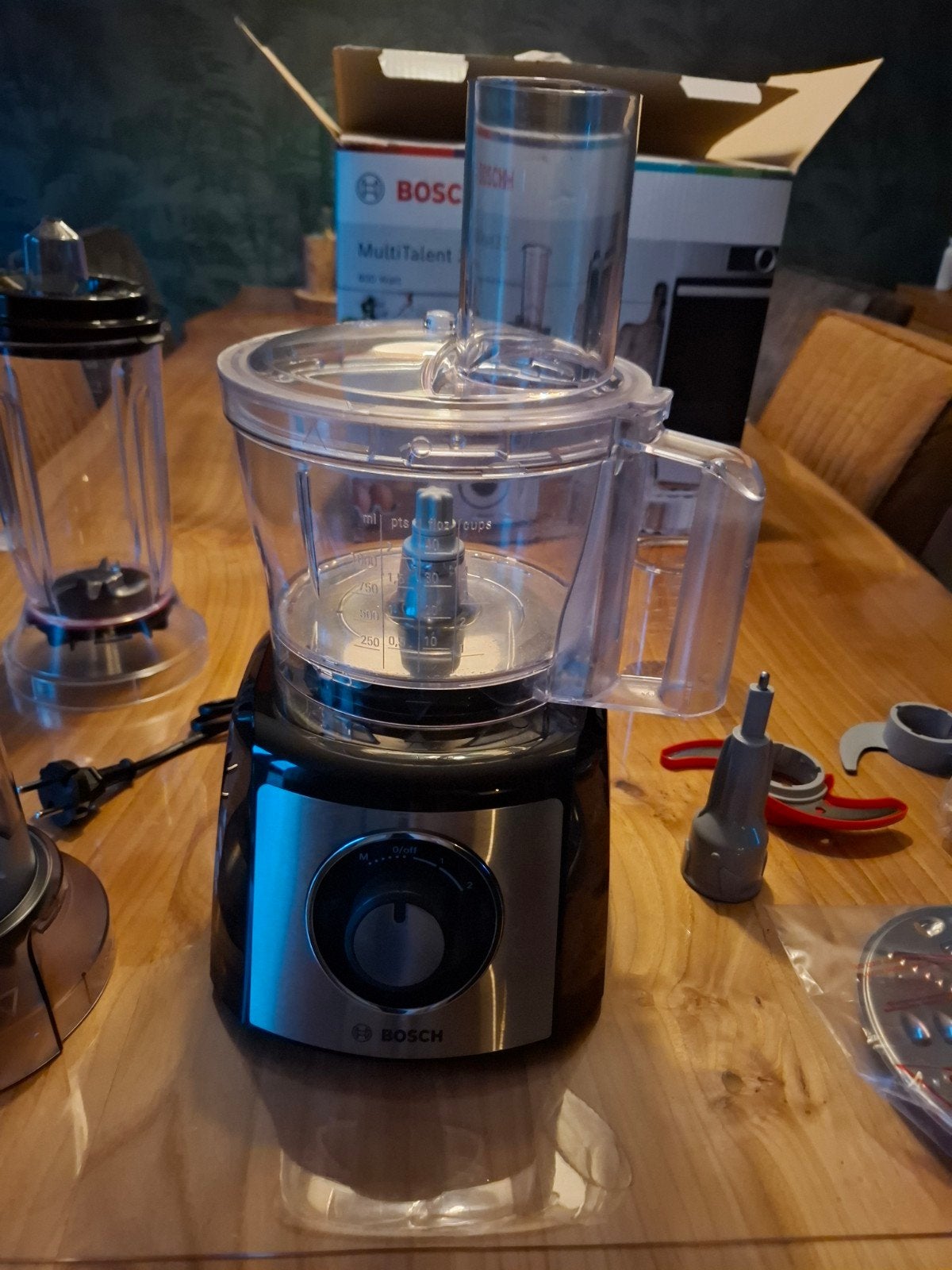 Bosch MultiTalent 3 Keukenmachine - Zo goed als nieuw, 3 snelheden of meer, Ophalen of Verzenden, Zo goed als nieuw, 2 tot 3 liter