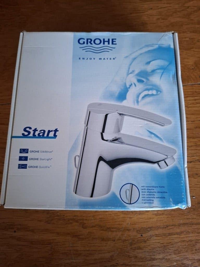 Grohe Wastafelkraan stype start, Ophalen, Nieuw, Chroom, Kraan