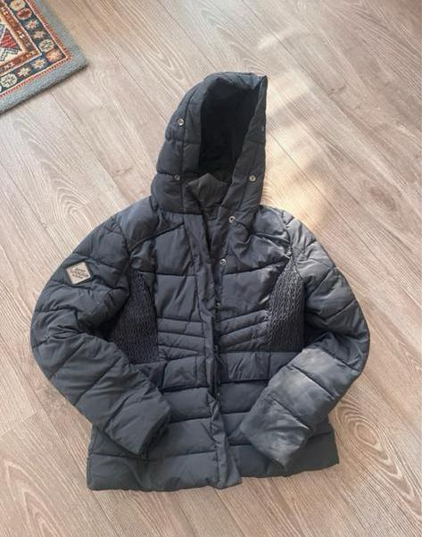 Superdry Mountain Team Gewatteerde Jas Zwart Maat M, Ophalen of Verzenden, Zo goed als nieuw, Maat 38/40 (M), Zwart