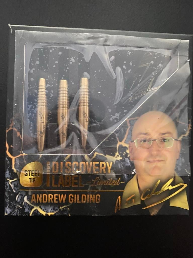 Andrew Gilding Limited Edition Darts - Nieuw in Doos, Ophalen of Verzenden, Zo goed als nieuw, Pijlen