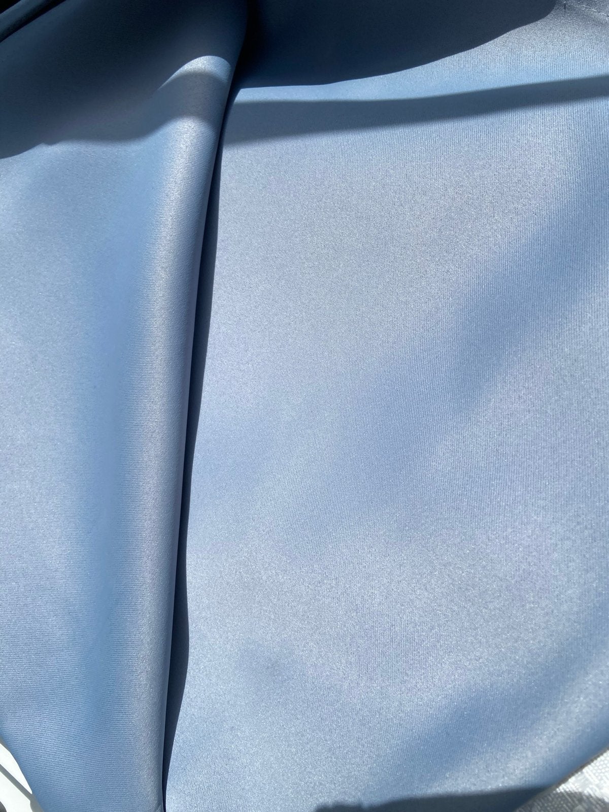 Mooie kleur Lichtblauwe Gordijnen verduisterend, Ophalen, Blauw, Zo goed als nieuw, 30 tot 120 cm
