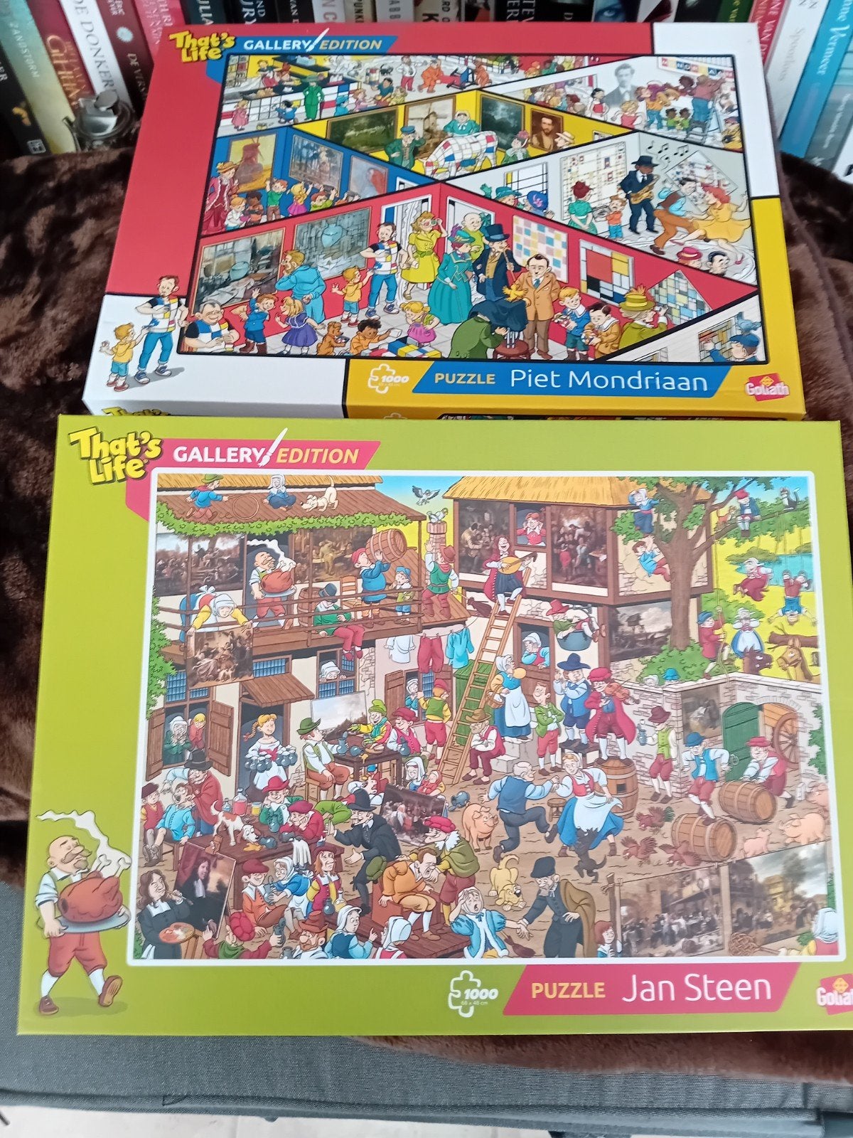 Goliath That's Life Gallery Edition Puzzels (diverse), Ophalen, 500 t/m 1500 stukjes, Zo goed als nieuw, Legpuzzel