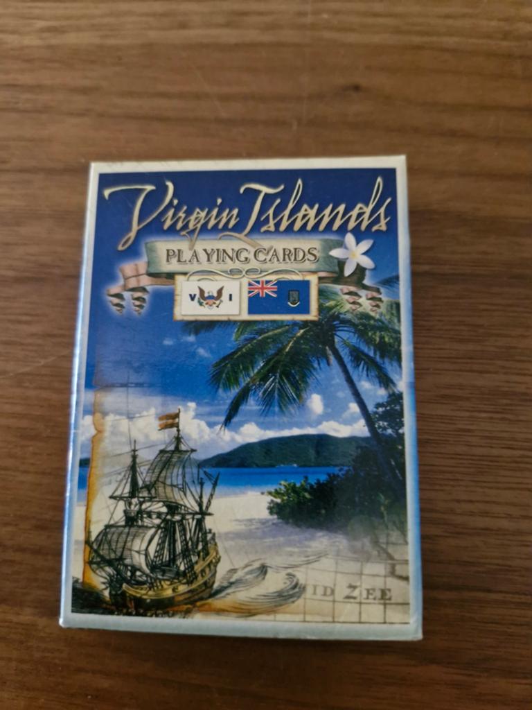 Speelkaarten Virgin Islands, Ophalen of Verzenden, Zo goed als nieuw, Speelkaart(en)