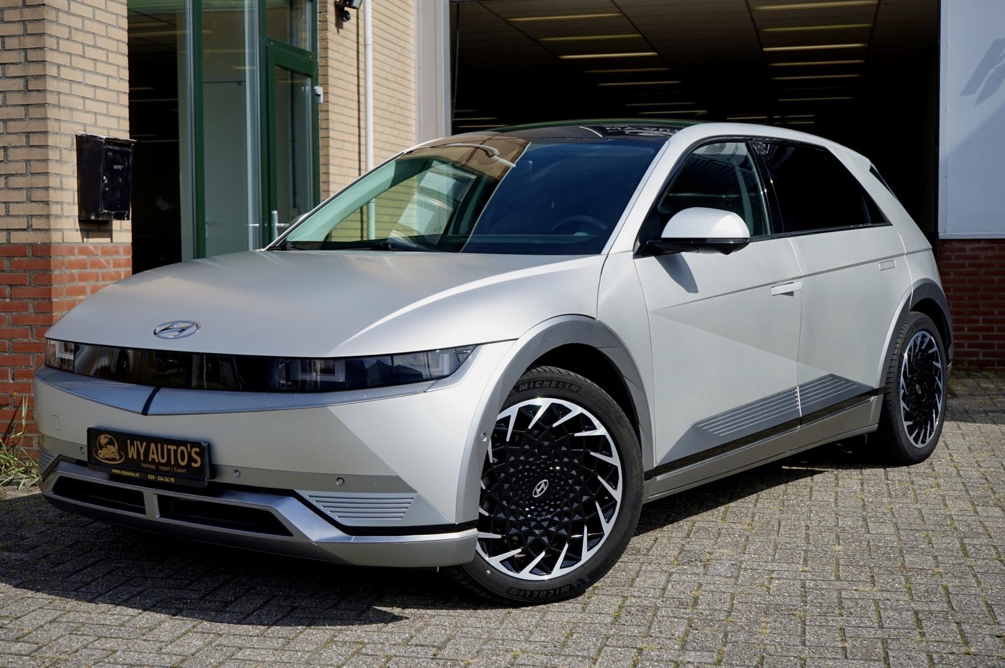 Hyundai IONIQ 5 Project 45 AWD 73kWh 306pk|Solardak|SOH 100%, Auto's, Gebruikt, IONIQ 5, Leder, Vierwielaandrijving