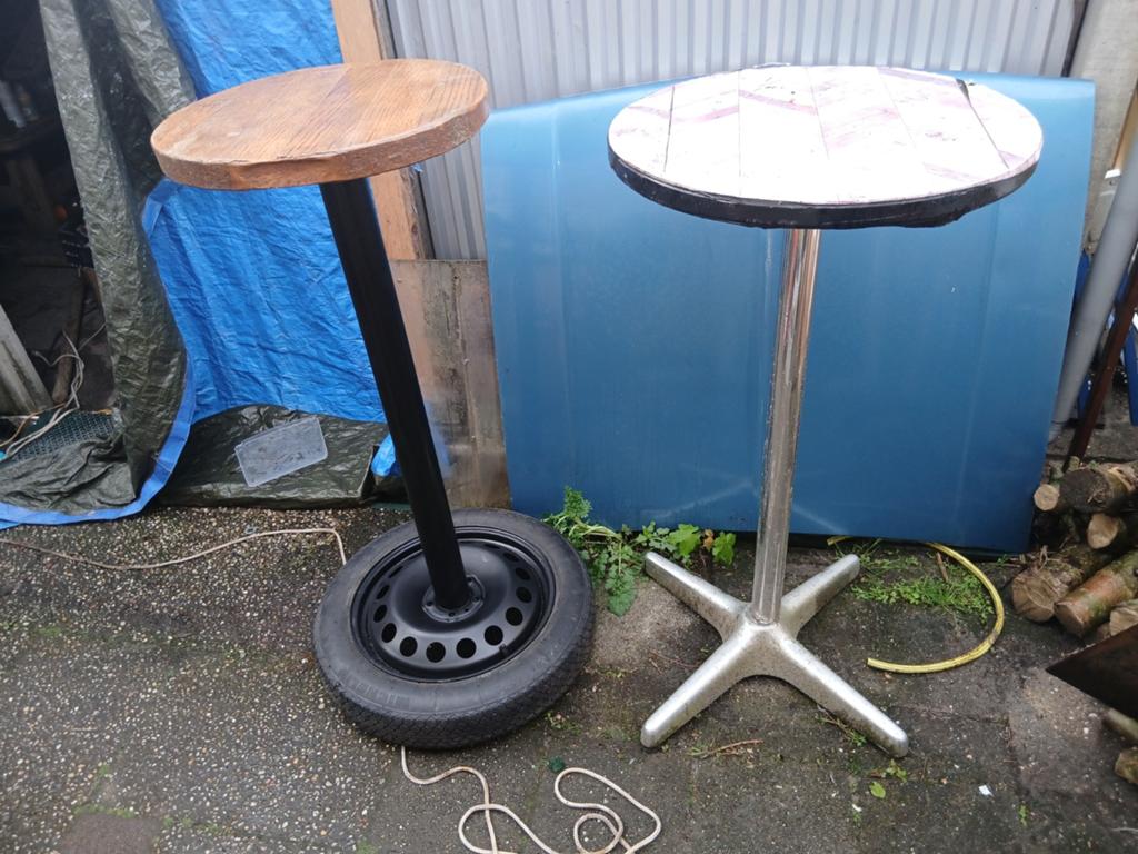 2 statafels, Huis en Inrichting, Tafels | Statafels, Ophalen