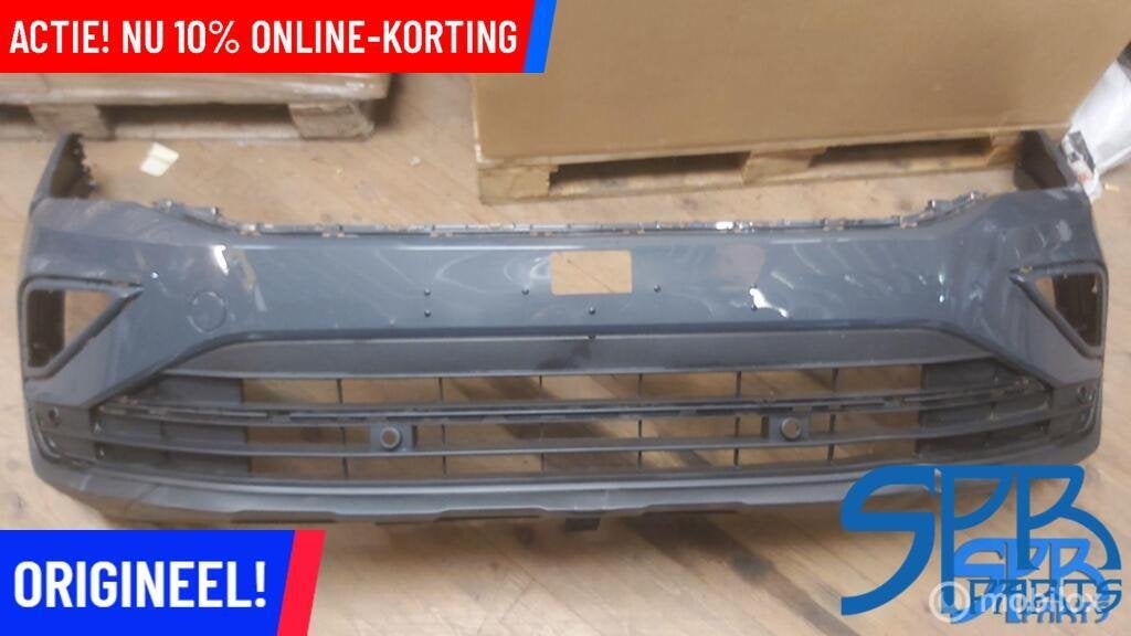 VW TIGUAN 5NA LC7Q FACELIFT Voorbumper ROOSTER SPOILER 2020+